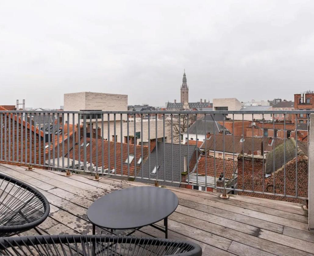 New Apartment With Big Terrace And Great Views! Leuven Luaran gambar